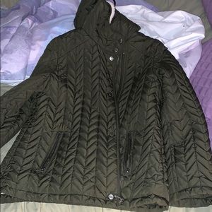 A green jacket from Kenneth Cole